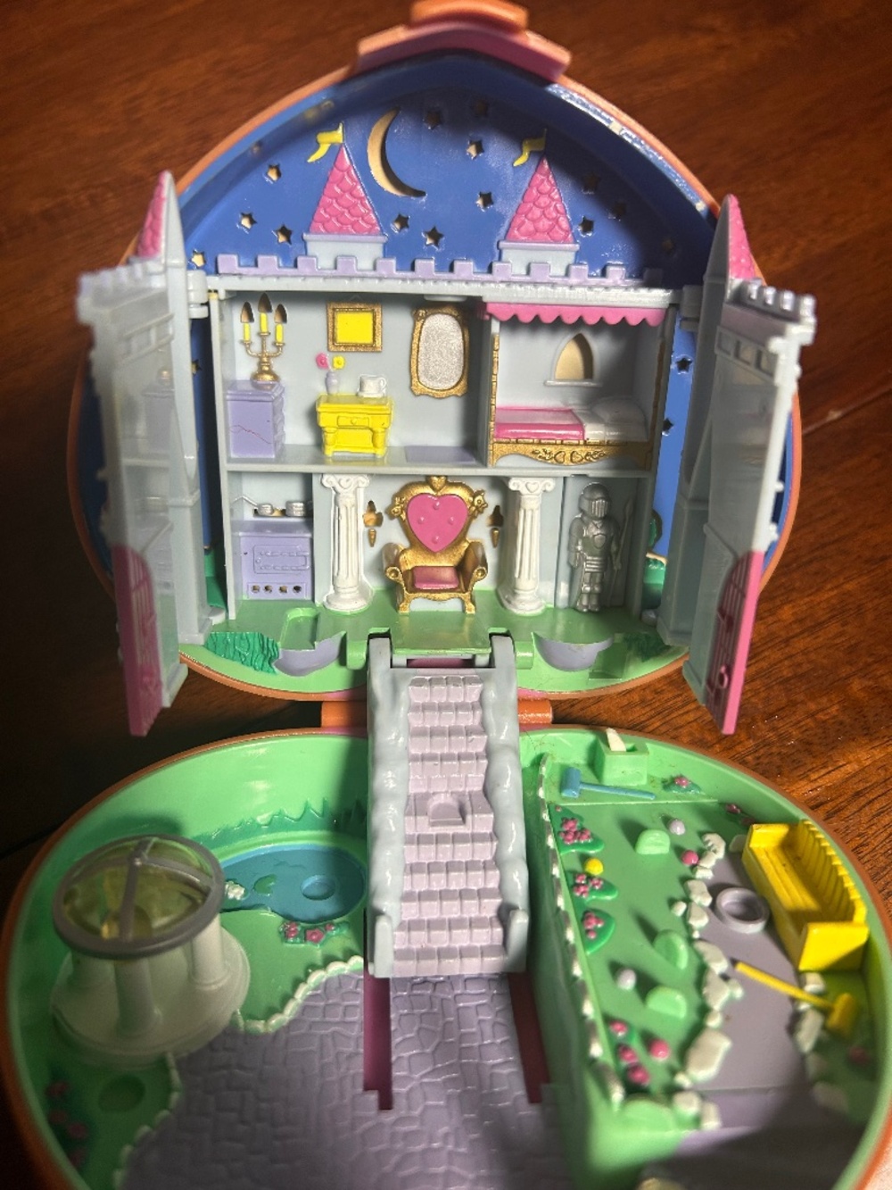 Vintage 1992 Polly Pocket Starlight Castle Compact Only - Bluebird Toys